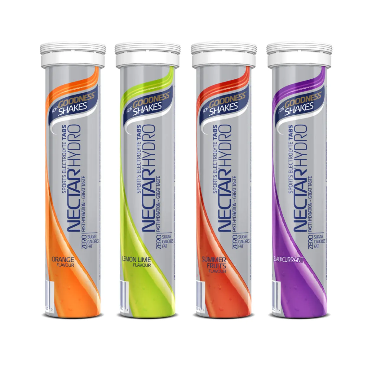 For Goodness Shakes Nectar Hydro Tabs - Box of 10 Tubes X 20 Tabs