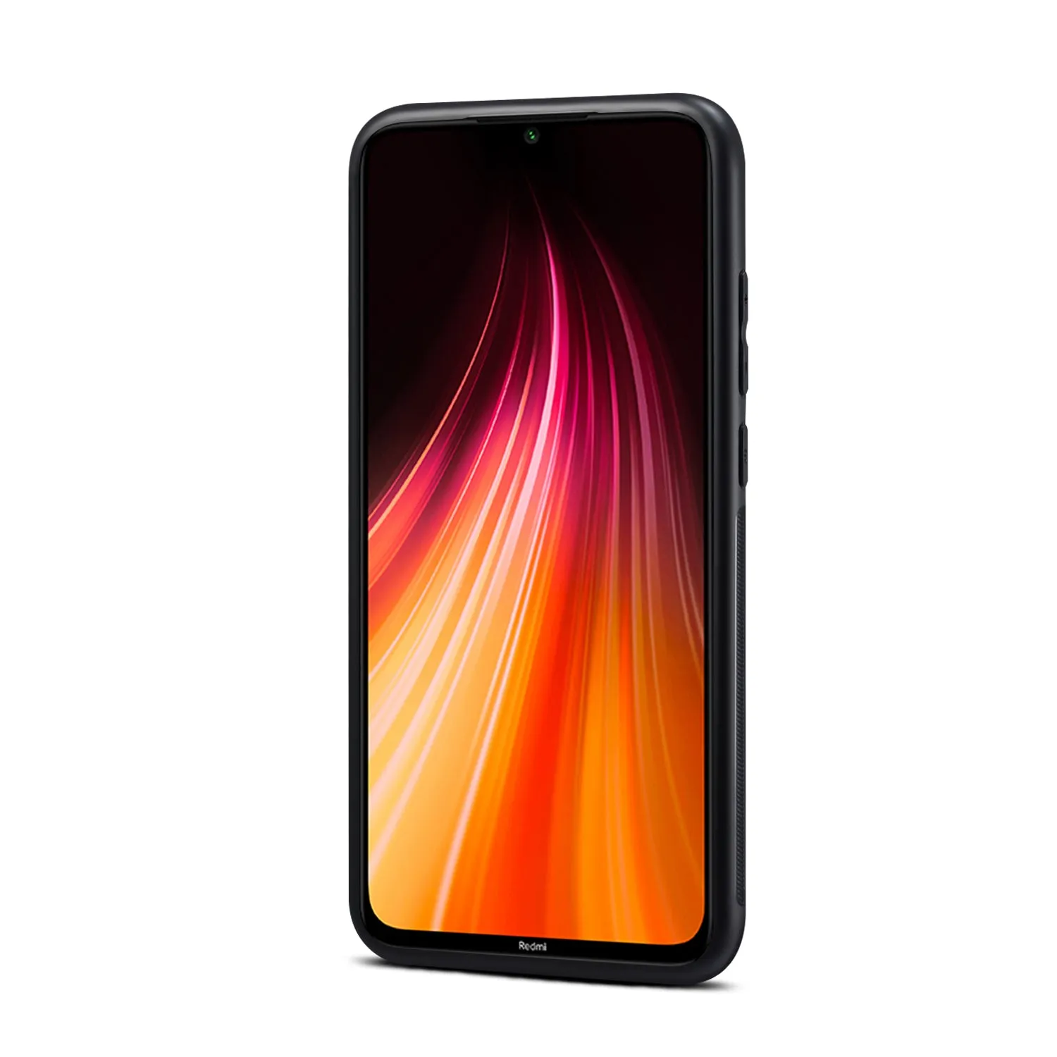 For Red Mi NOTE 8/8 Pro Cellphone Smart Shell 2-in-1 Textured PU Leather Card Holder Stand-viewing Overall Protection Case brown
