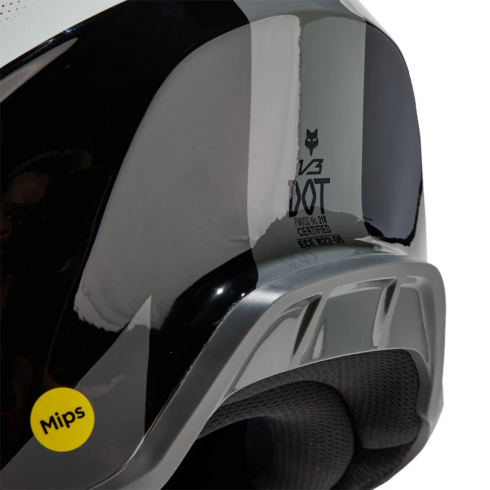 FOX V3 REVISE HELMET MIPS CE [BLACK/GREY]