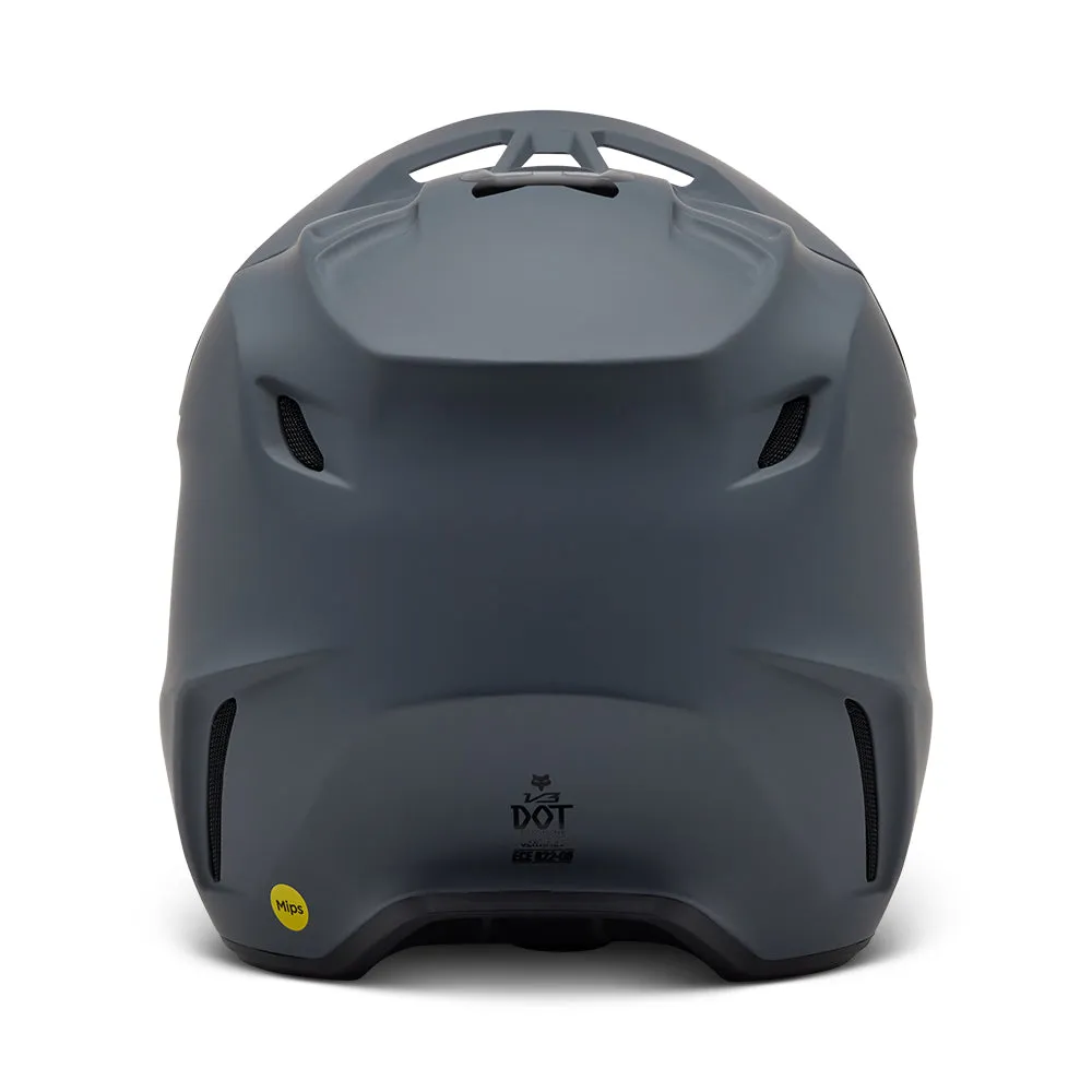 FOX V3 SOLID HELMET MIPS CE [GRAPHITE]