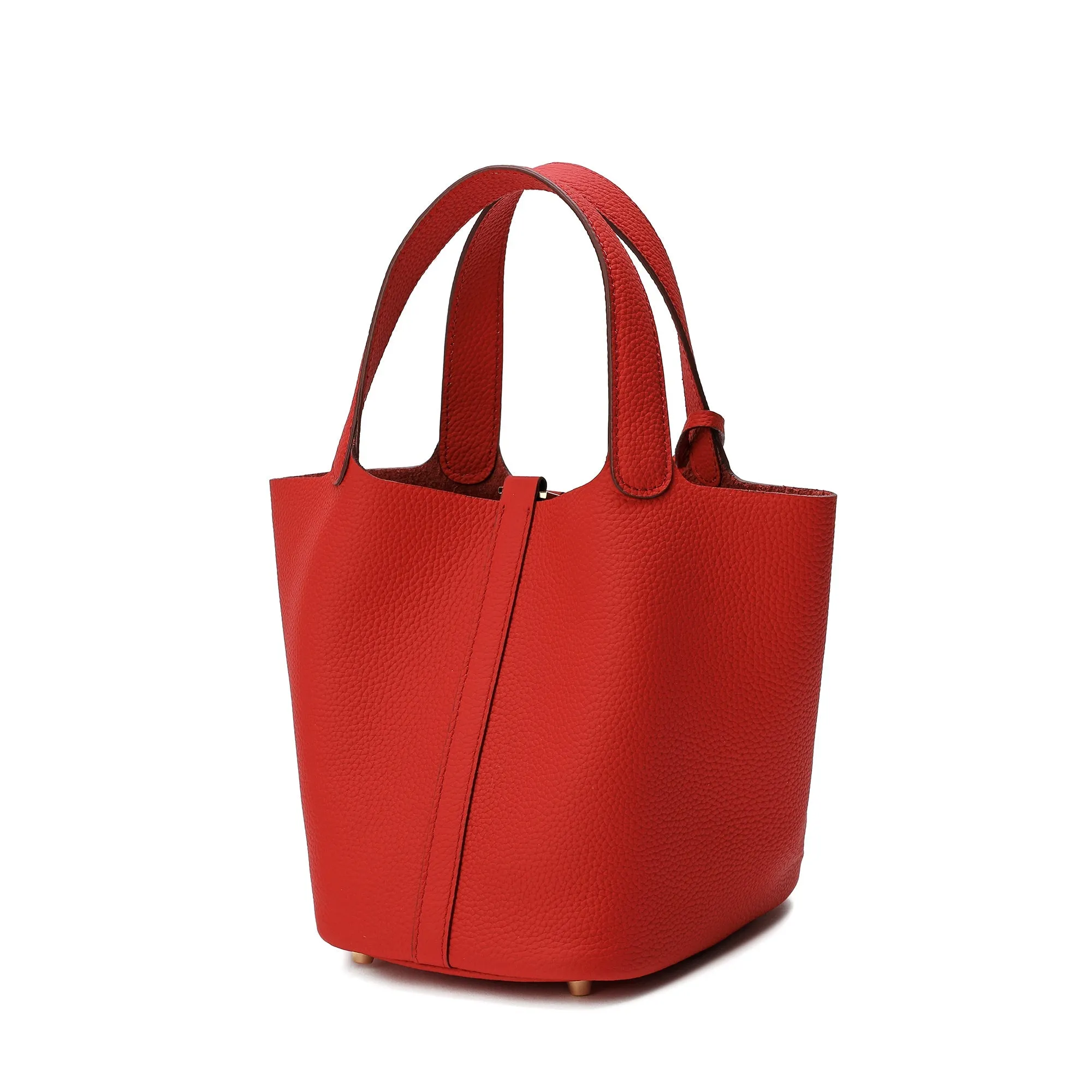 Full-grain Leather Top-Handle Bag