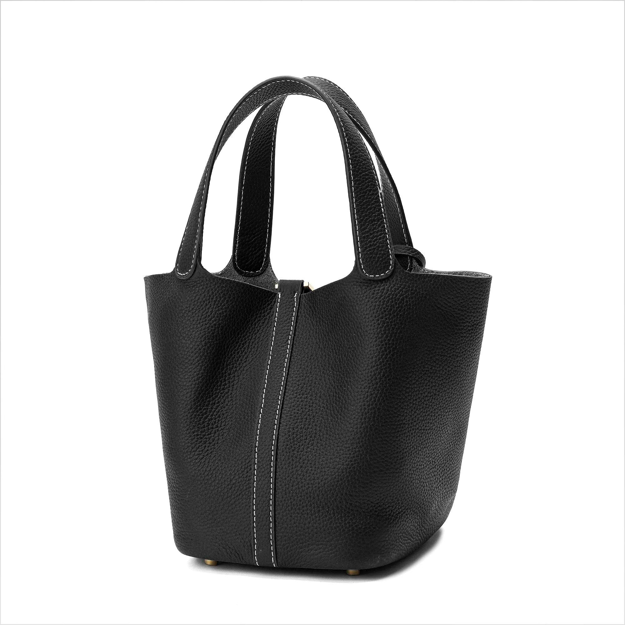 Full-grain Leather Top-Handle Bag