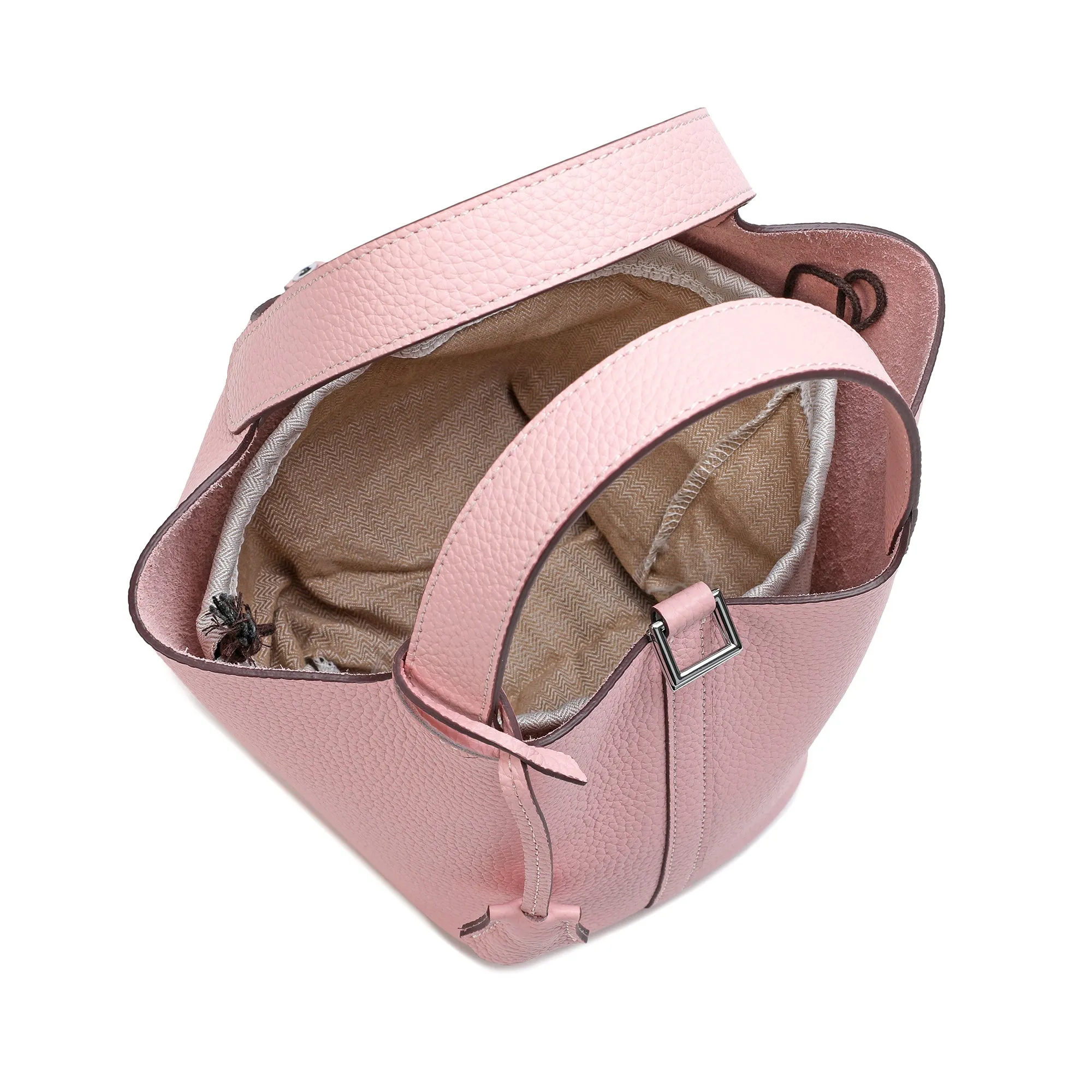 Full-grain Leather Top-Handle Bag
