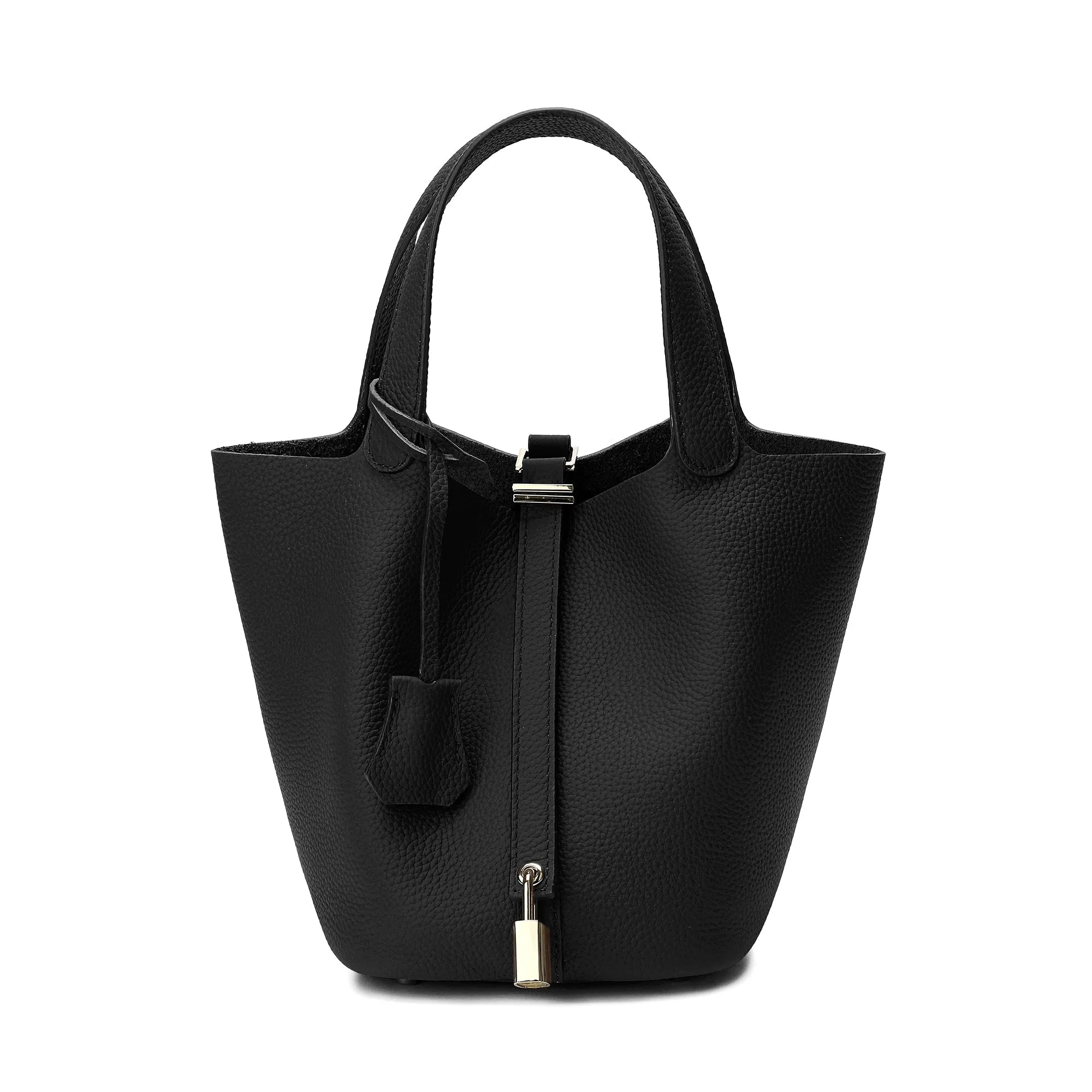 Full-grain Leather Top-Handle Bag