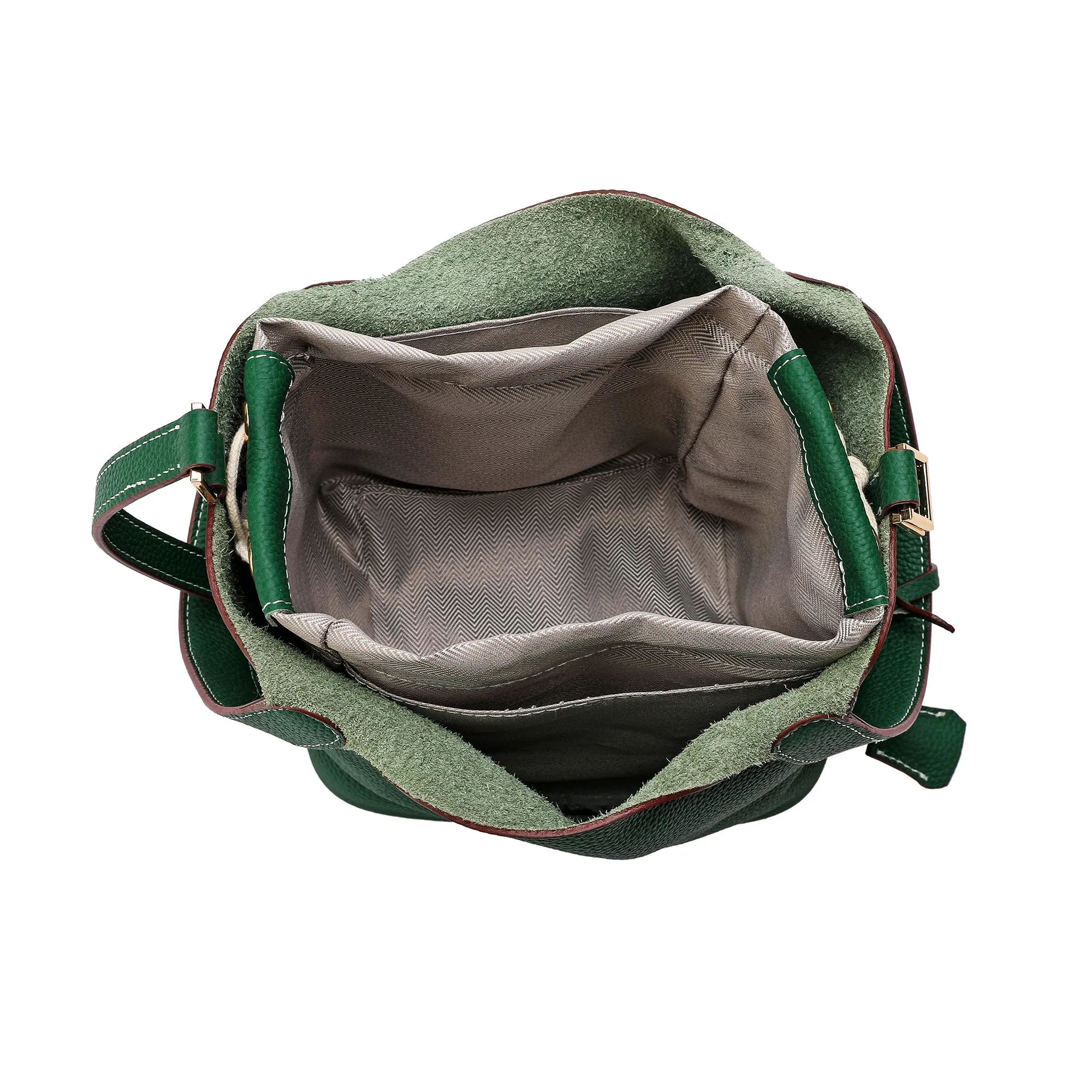 Full-grain Leather Top-Handle Bag
