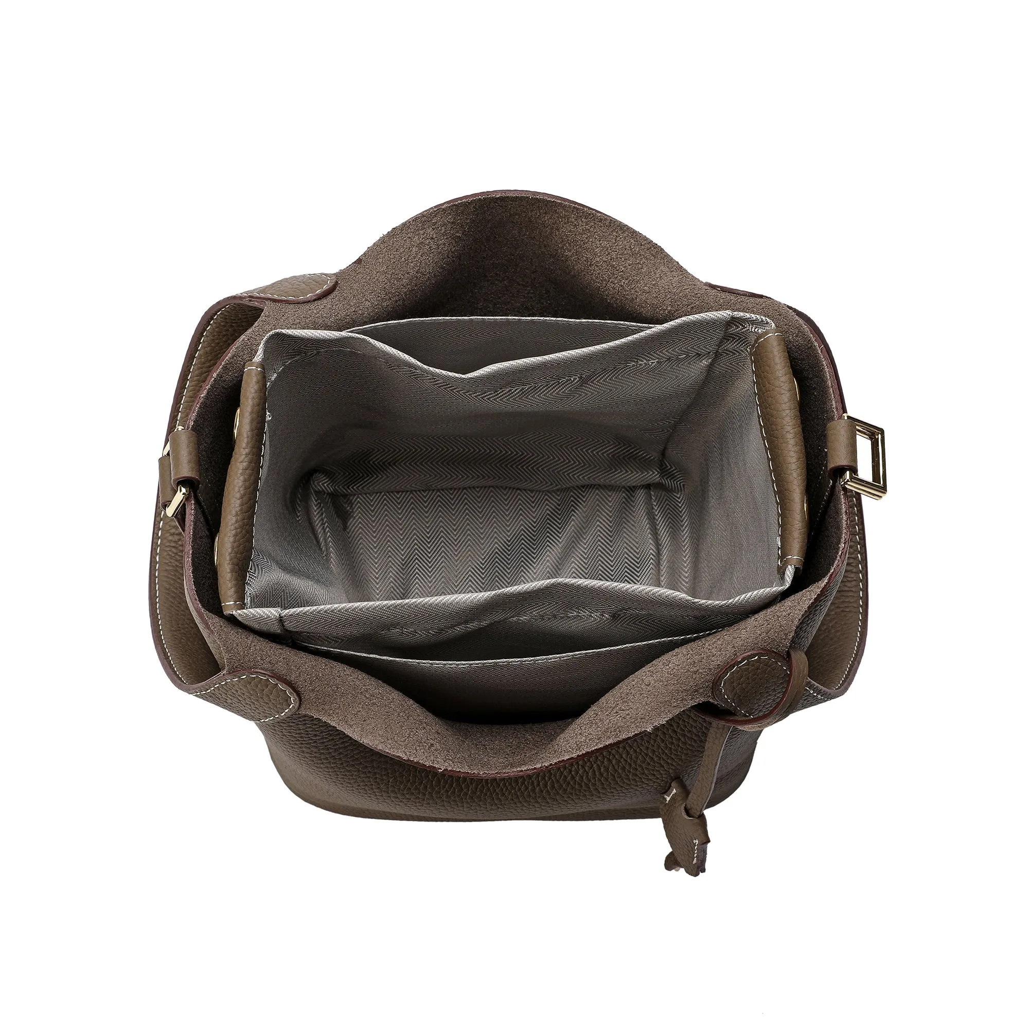 Full-grain Leather Top-Handle Bag