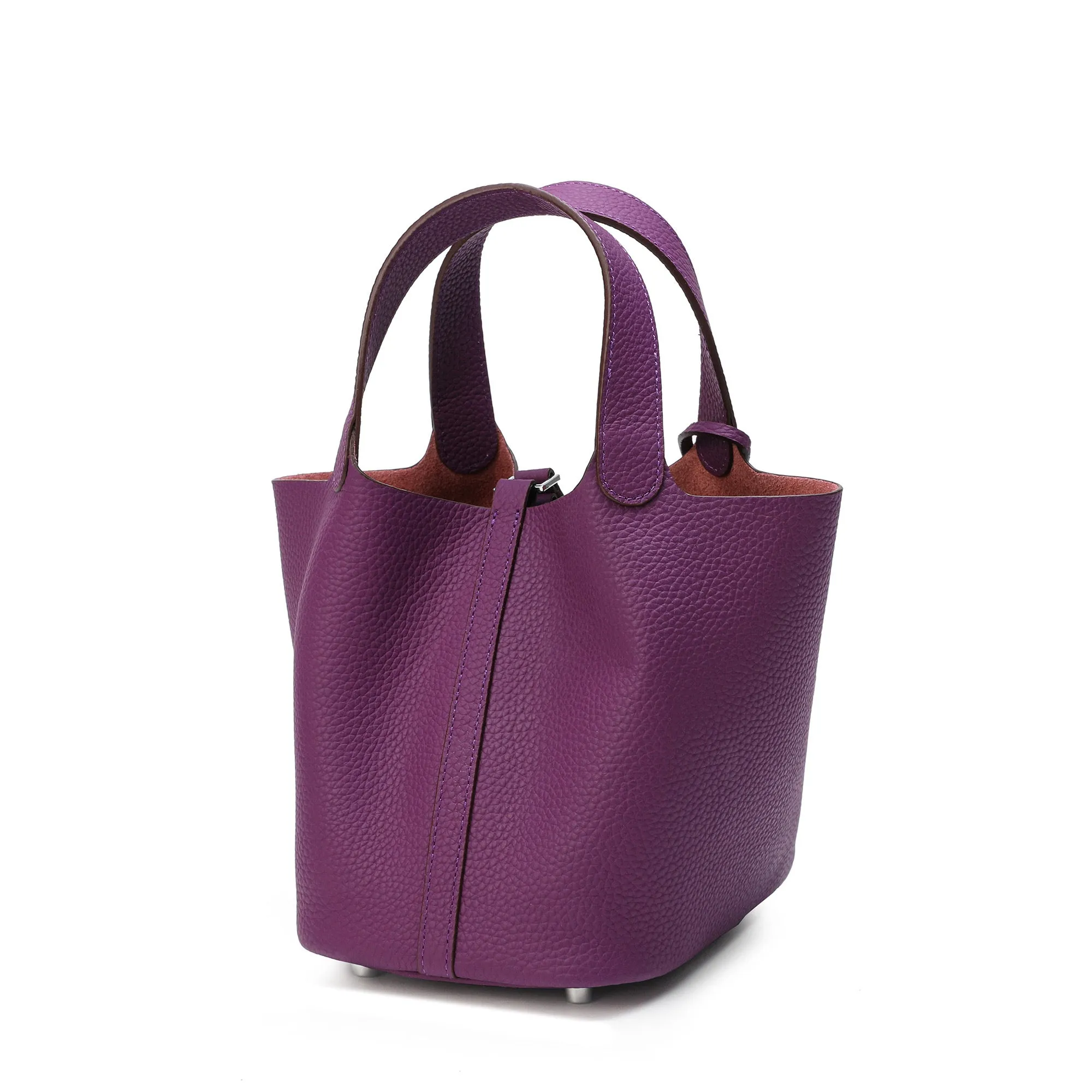 Full-grain Leather Top-Handle Bag