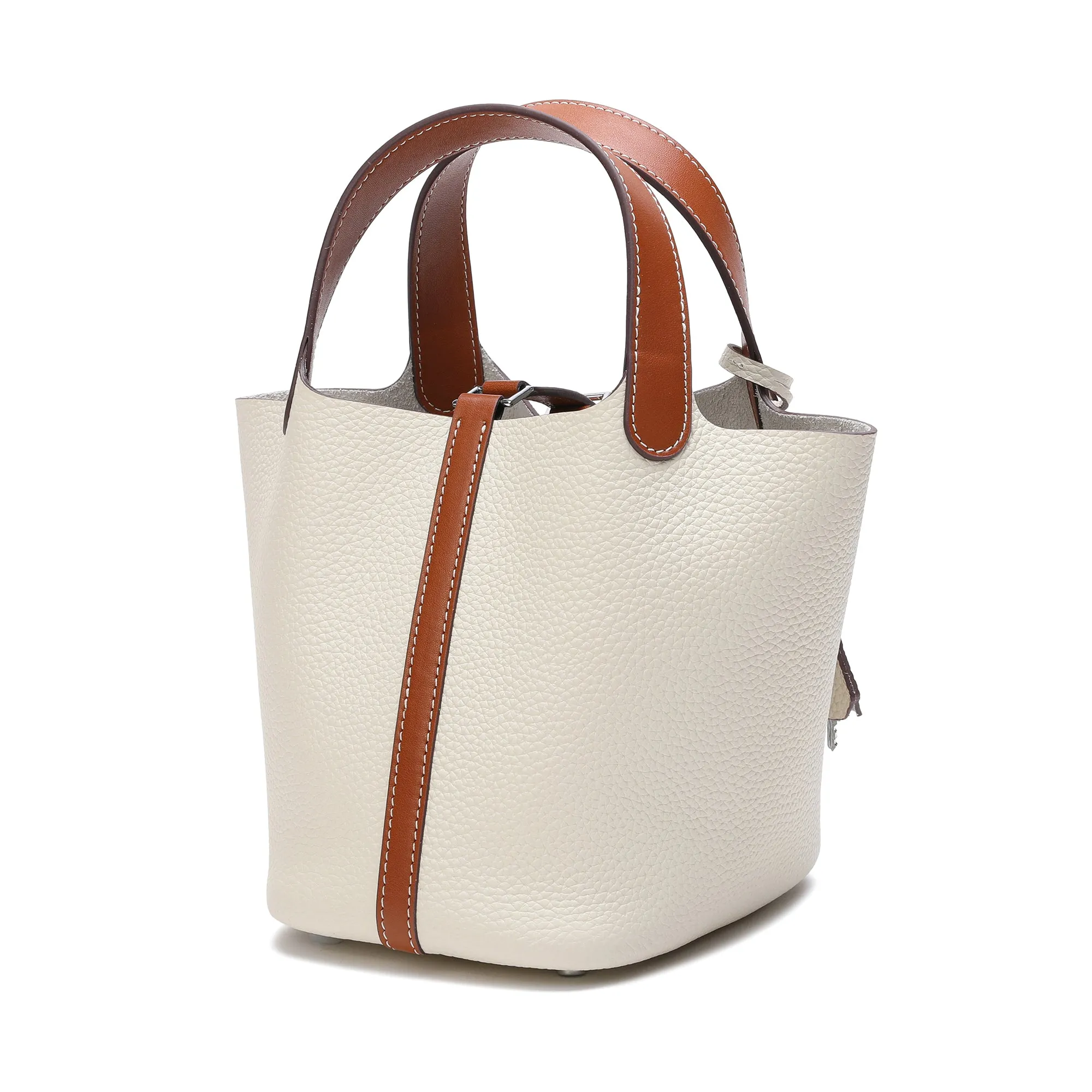 Full-grain Leather Top-Handle Bag