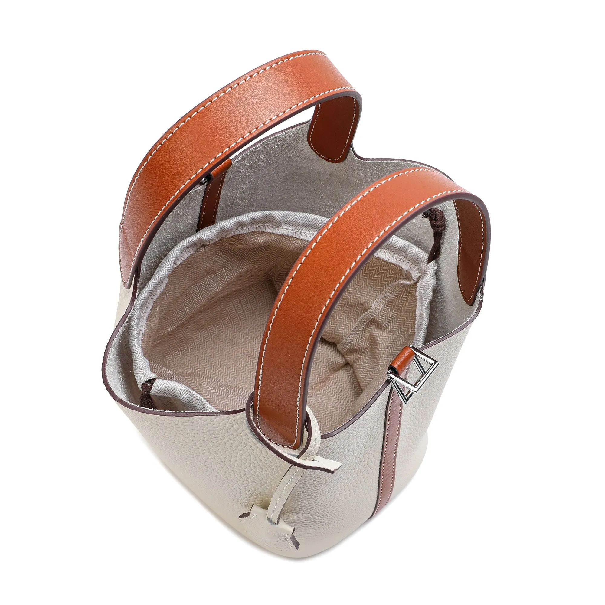 Full-grain Leather Top-Handle Bag