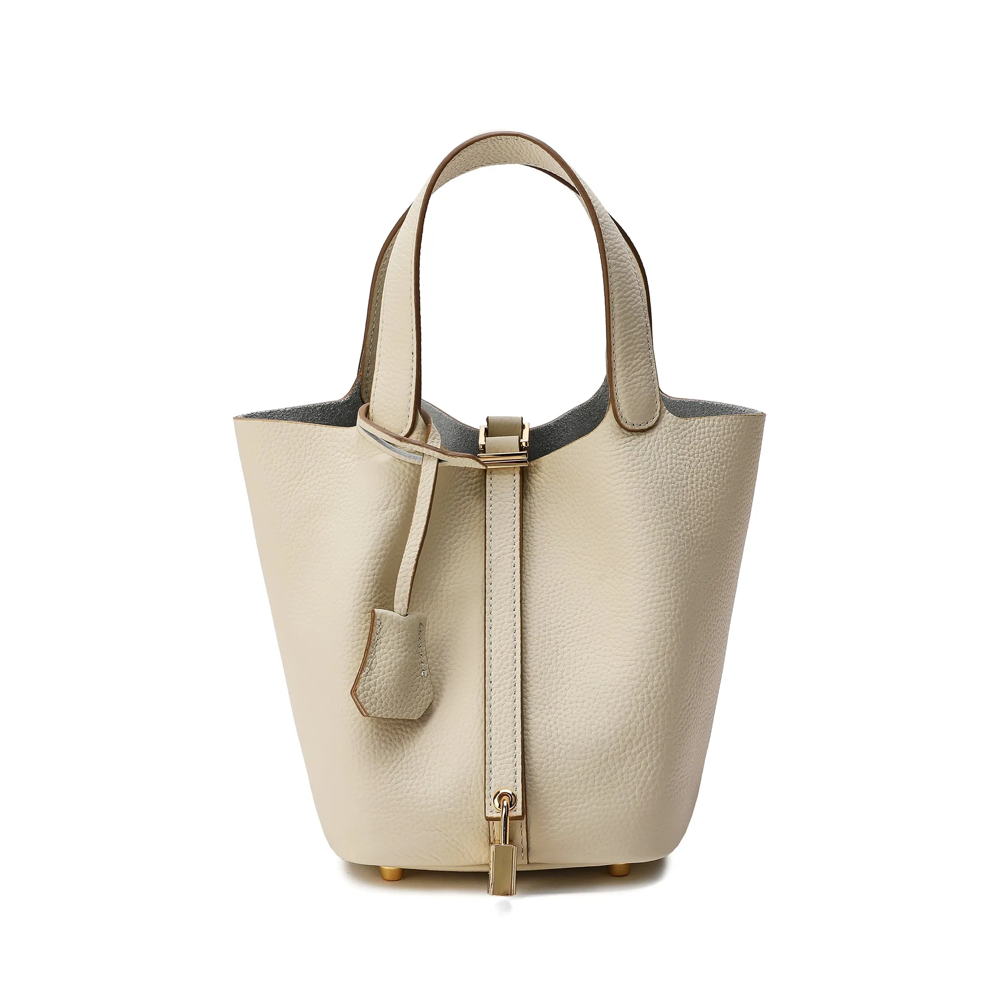 Full-grain Leather Top-Handle Bag