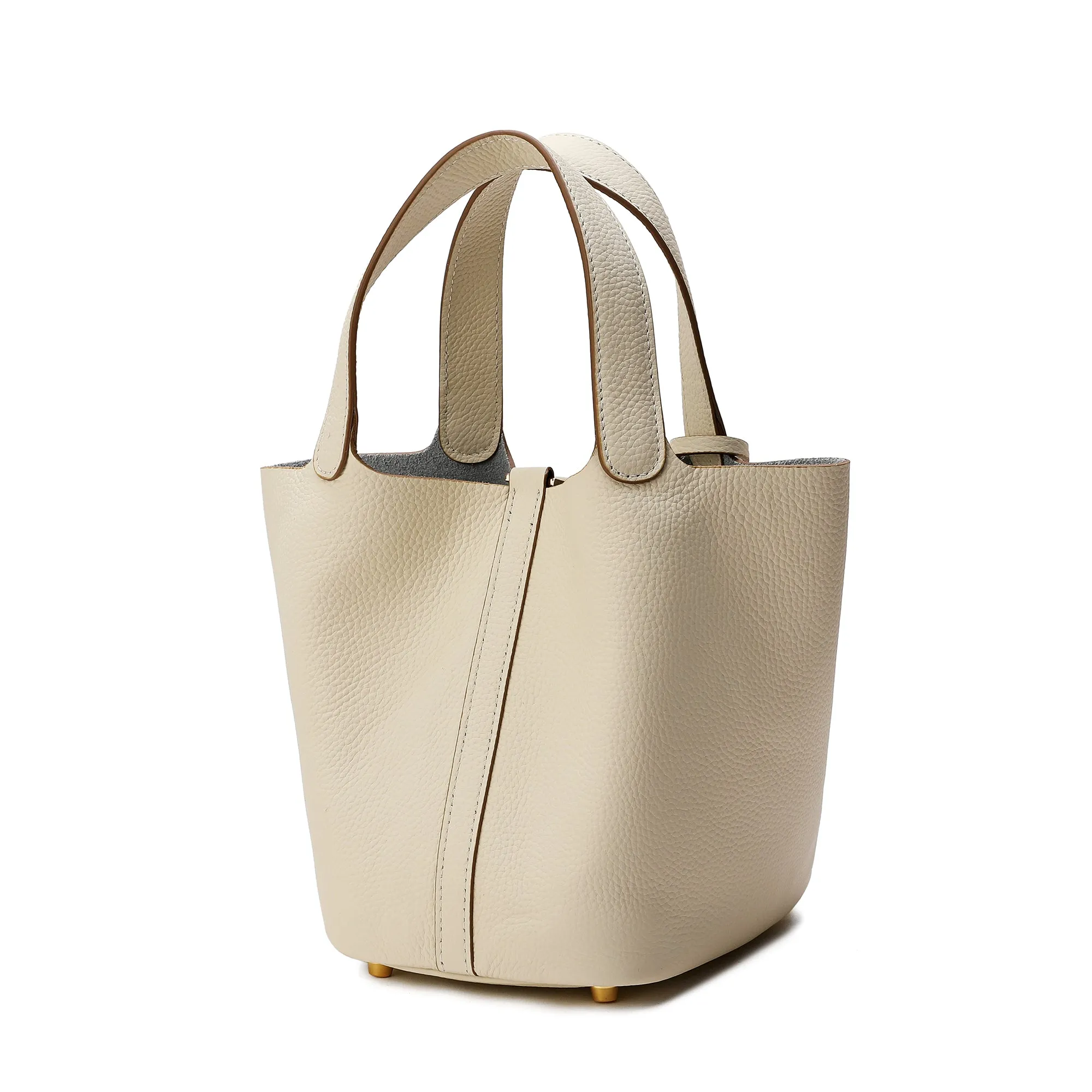 Full-grain Leather Top-Handle Bag