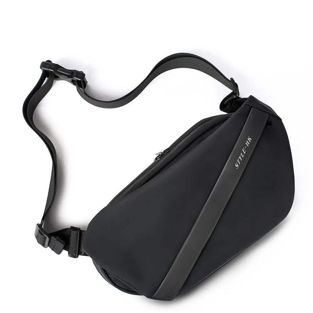 Fusion Multifunction Crossbody Tablet Bag Handbag Shoulder Bag in Black