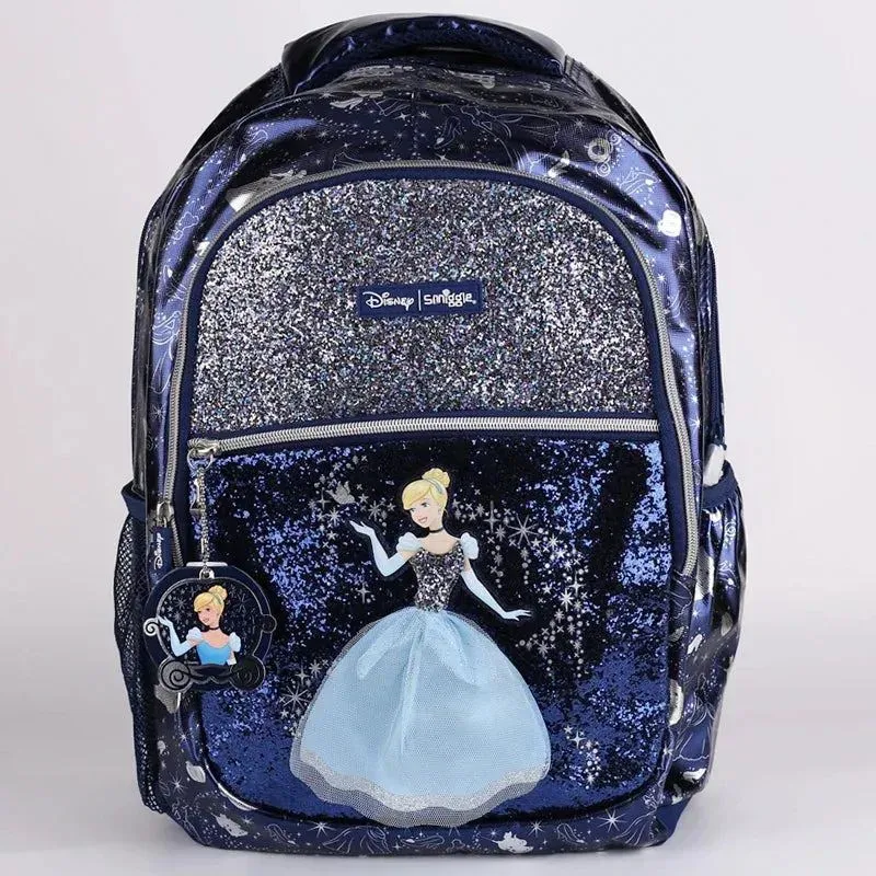 Genuine Australian Smiggle Disney Dark Blue Cinderella Backpack, Stationery Box, Meal Bag, Crossbody Bag, Student Gift