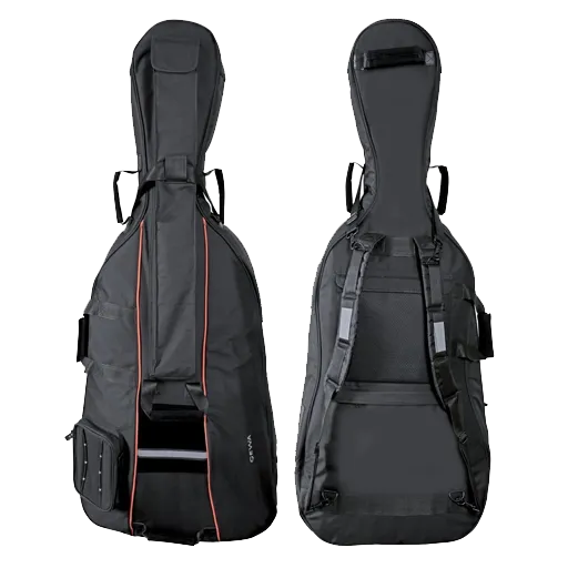 GEWA Premium Cello Gig Bag 10mm Padding Black - 1/4