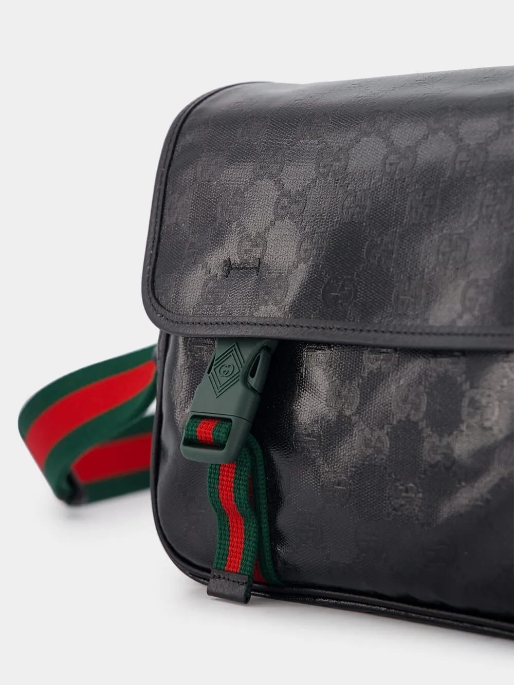 GG Crystal-Embellished Messenger Bag