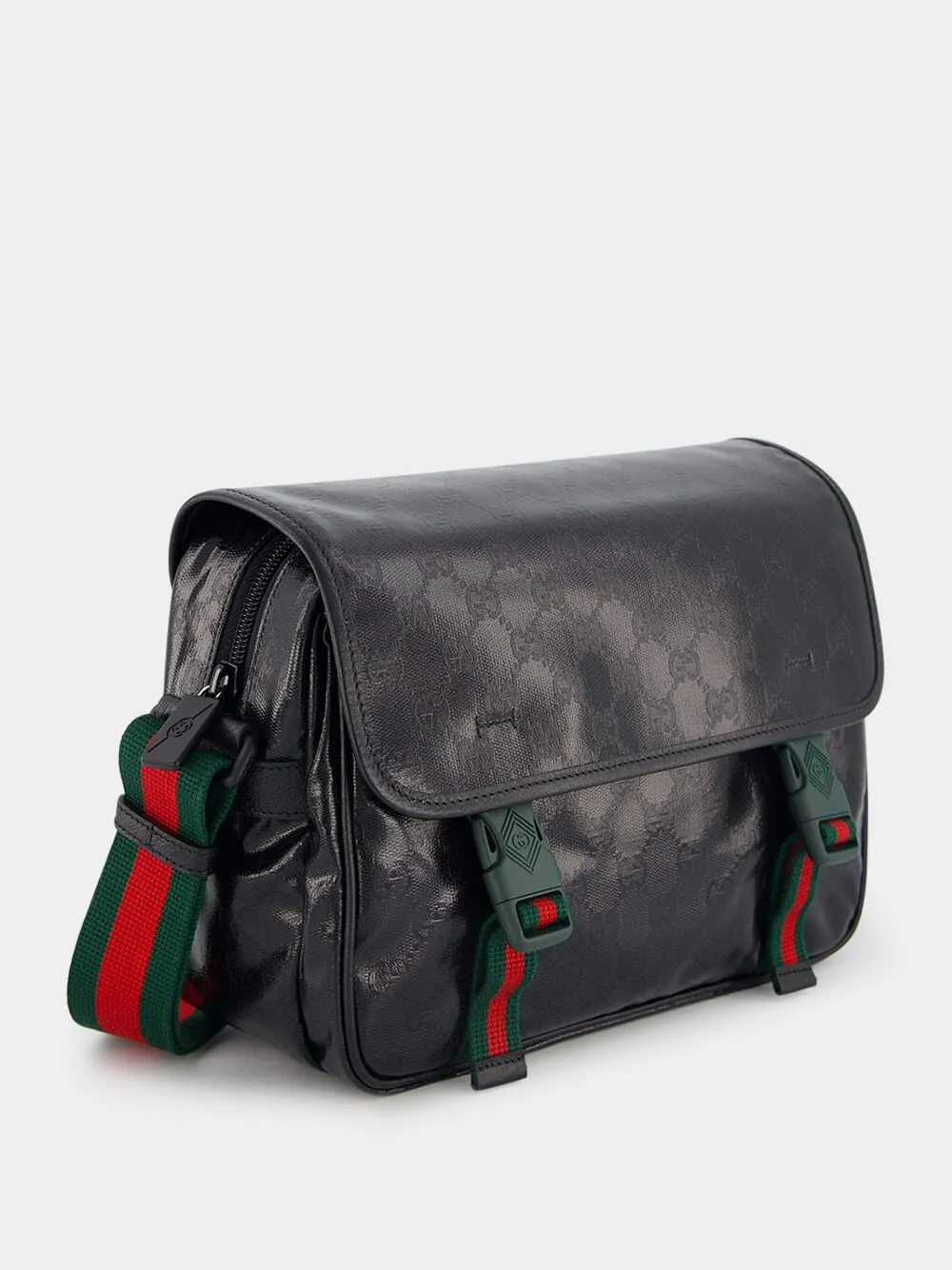 GG Crystal-Embellished Messenger Bag