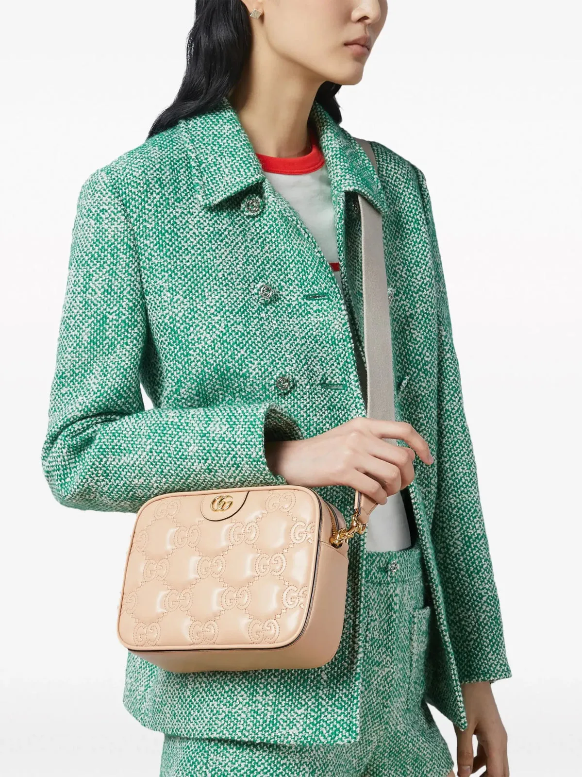 GG Matelassé Small Bag
