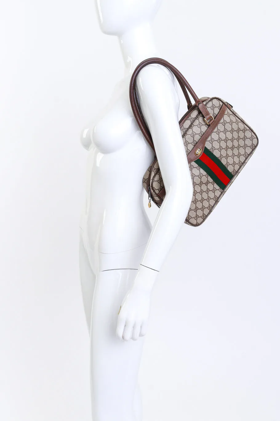 GG Monogram Ophidia Top Handle Bag
