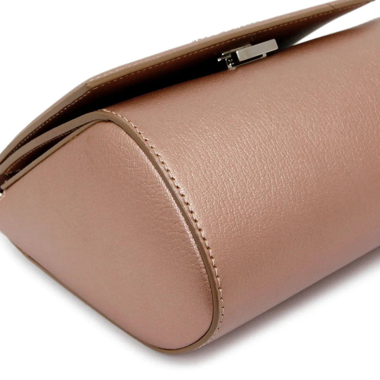 Givenchy Rose Gold Calfskin Mini Pandora Box Chain Crossbody