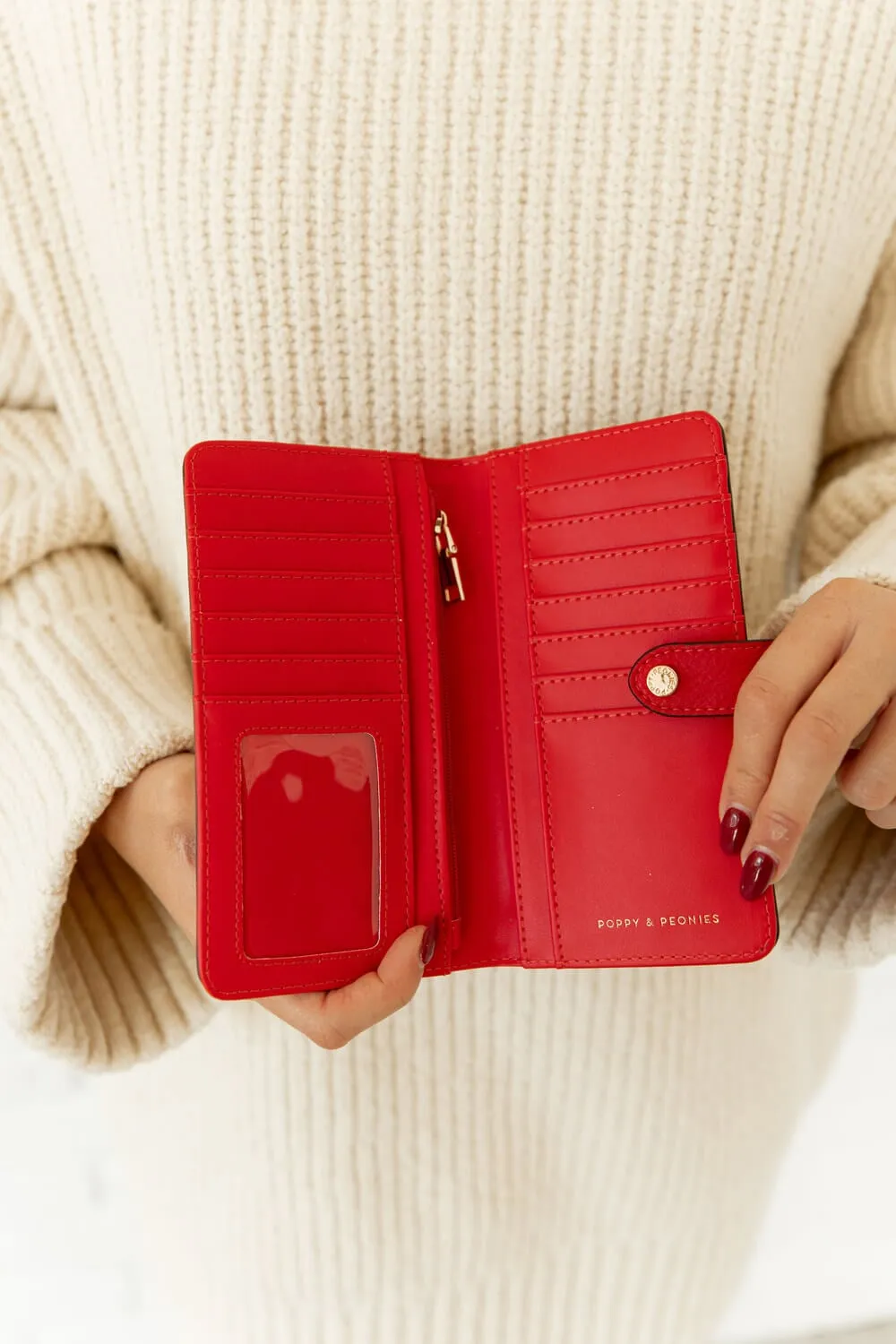 Go Anywhere Wallet Red
