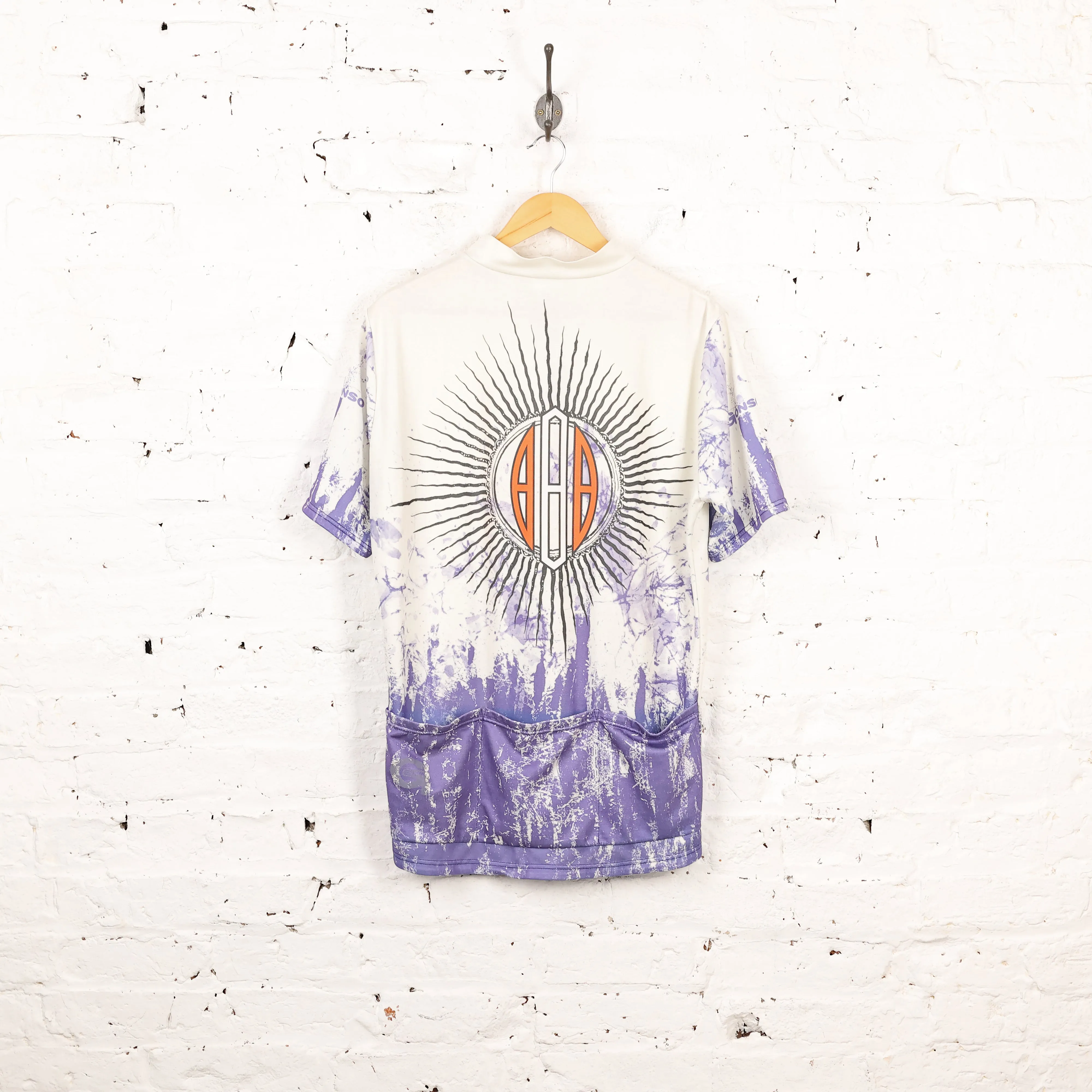 Gonso Patterned Cycling Jersey - Blue - XL