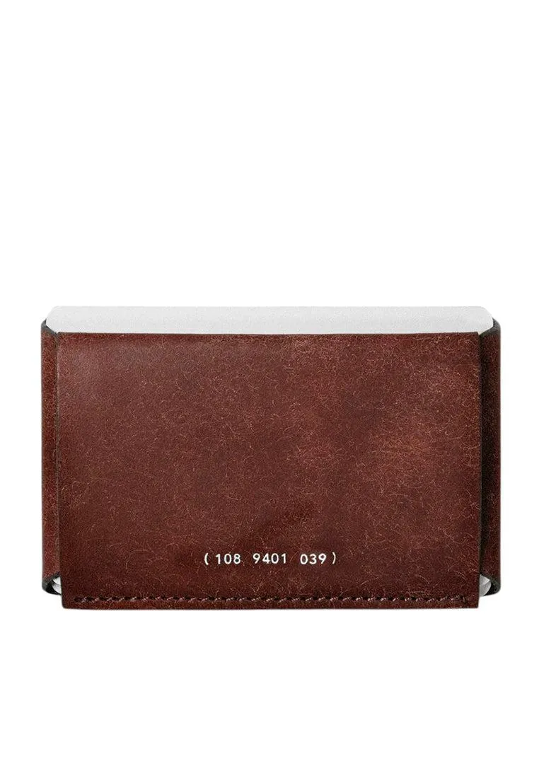 Grams28 108 Cardholder Snowflake Leather
