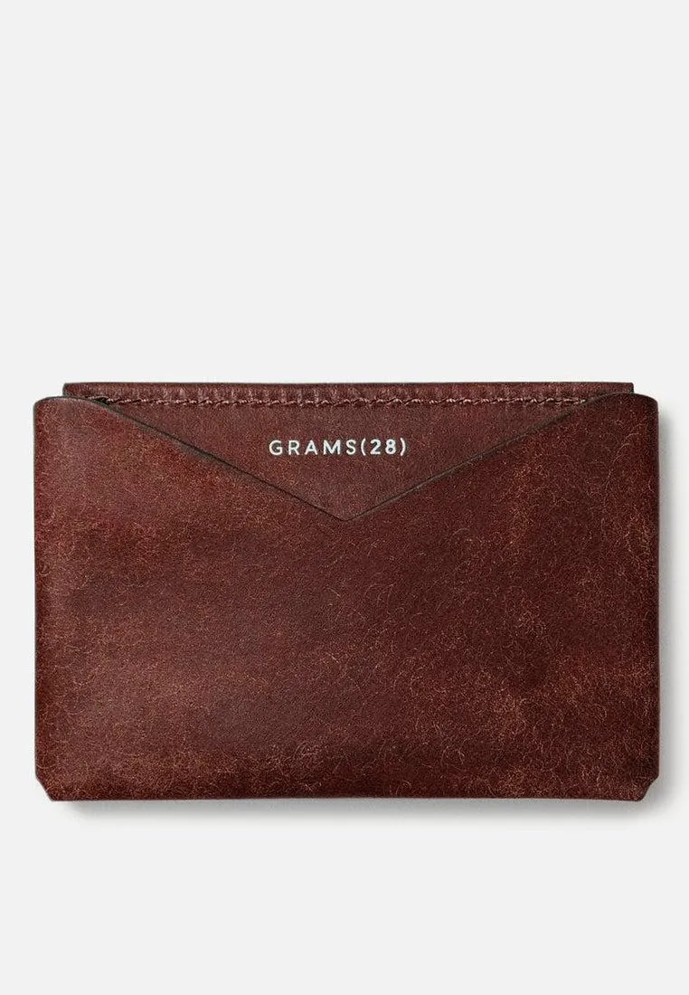 Grams28 108 Cardholder Snowflake Leather