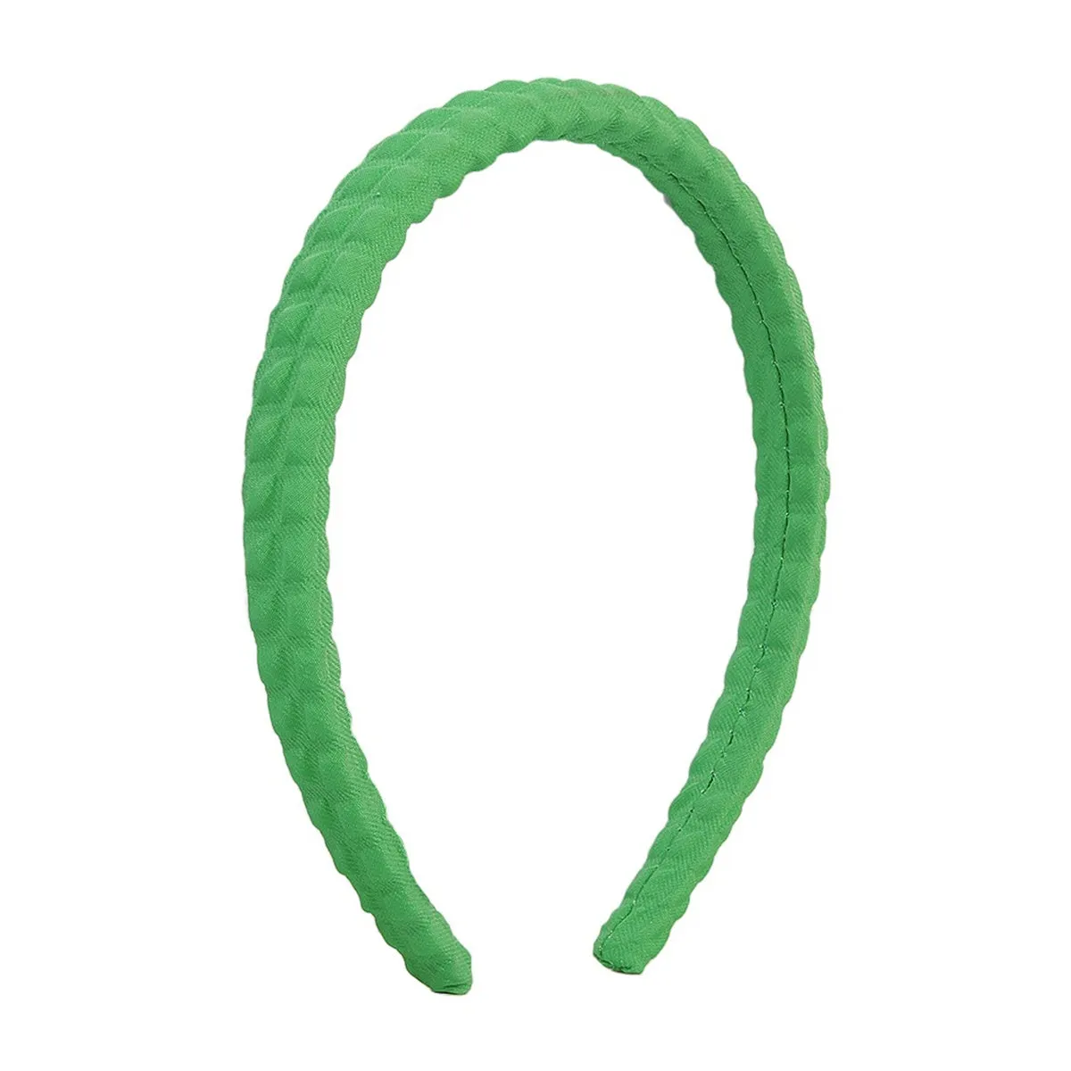 Green Stud-Pattern Hard Headband