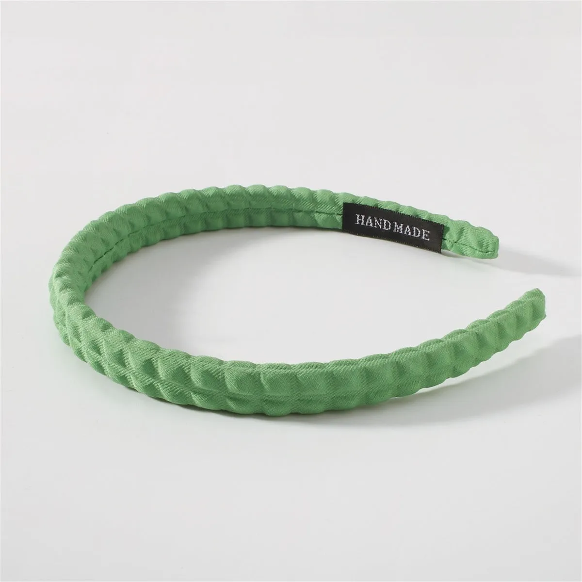 Green Stud-Pattern Hard Headband