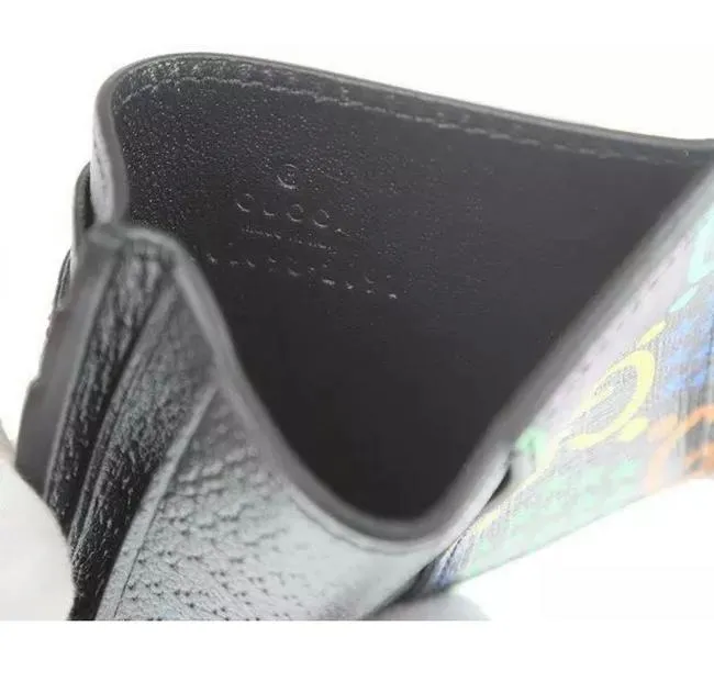 Gucci GG Psychedelic Leather Card Case