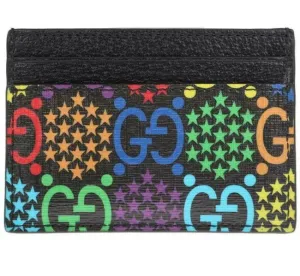 Gucci GG Psychedelic Leather Card Case