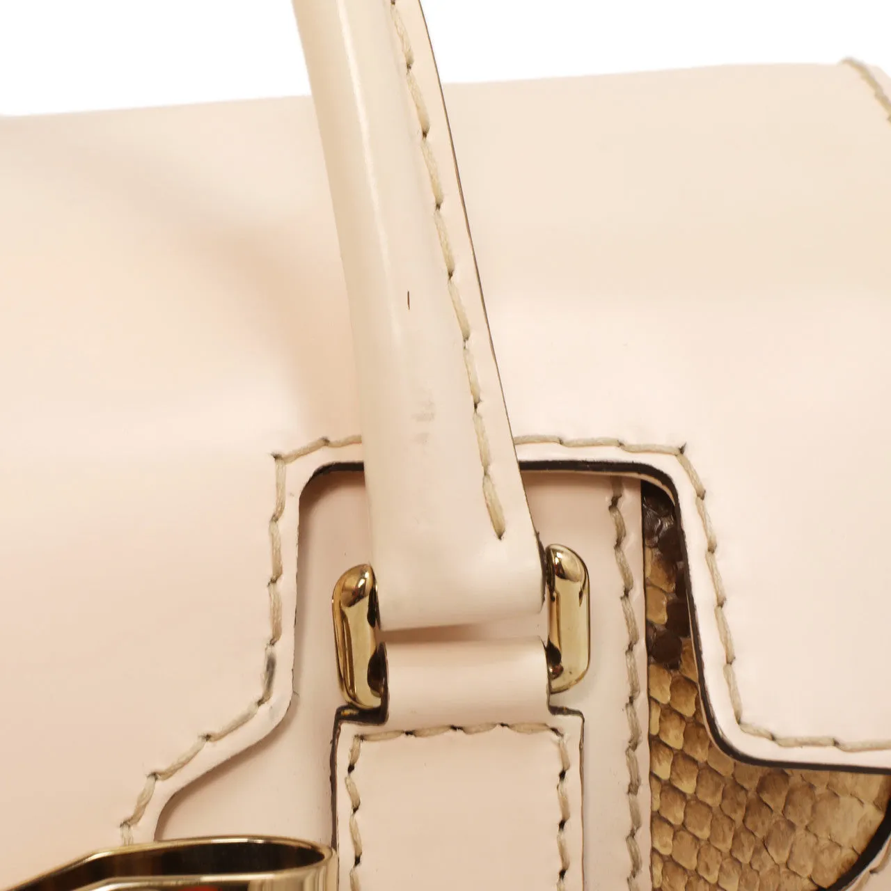Gucci Python Queen Large Top Handle