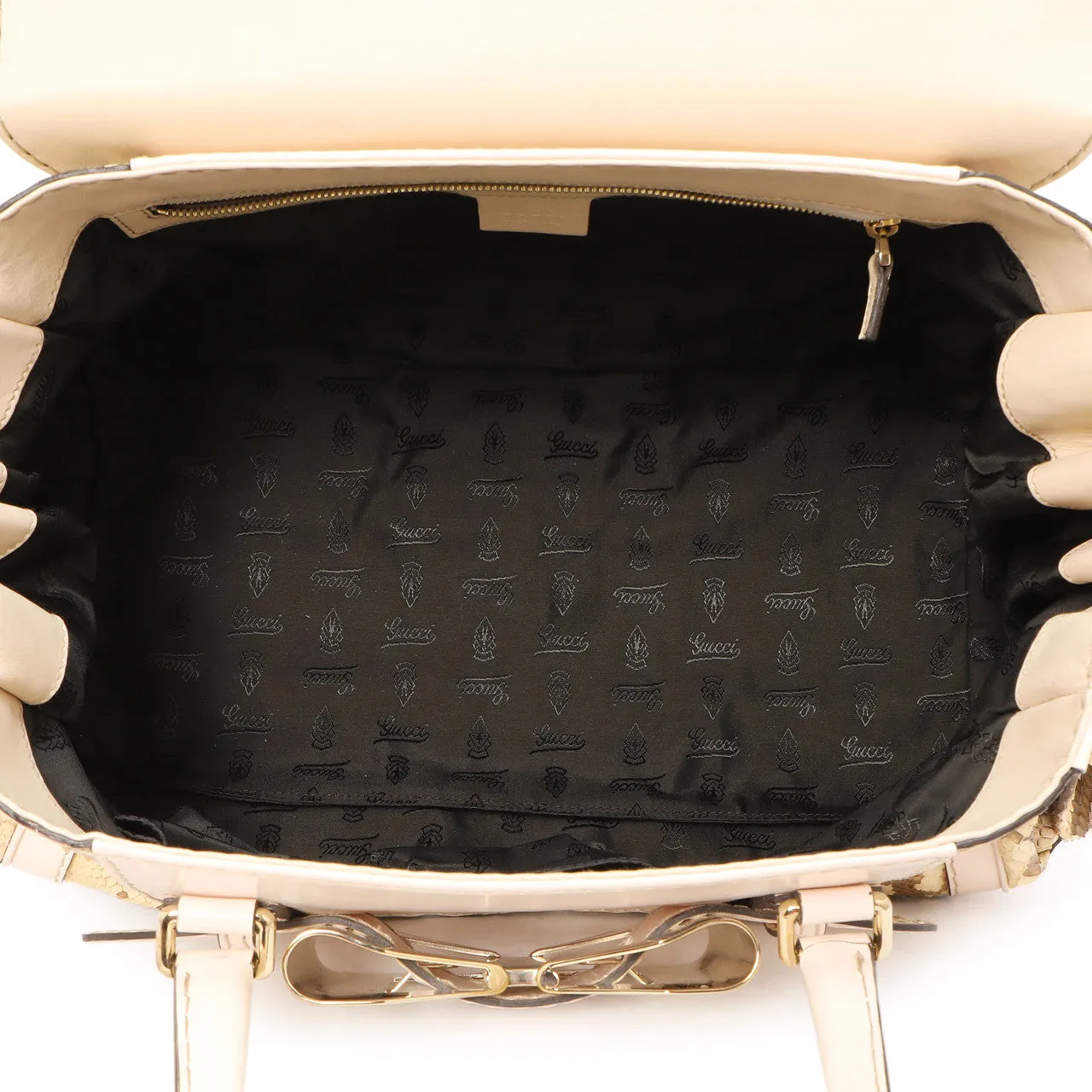 Gucci Python Queen Large Top Handle