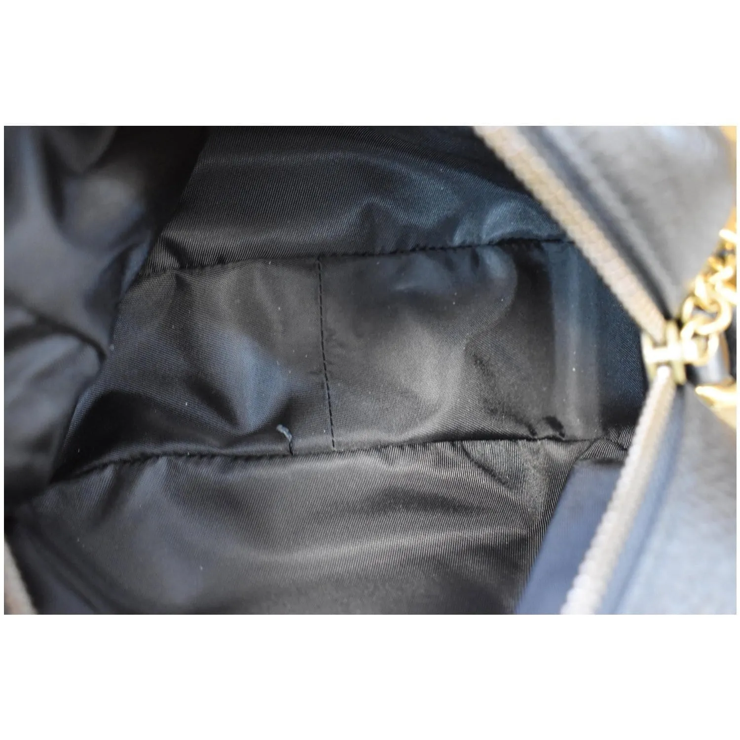 GUCCI Soho Disco Small Leather Crossbody Bag Black 347994