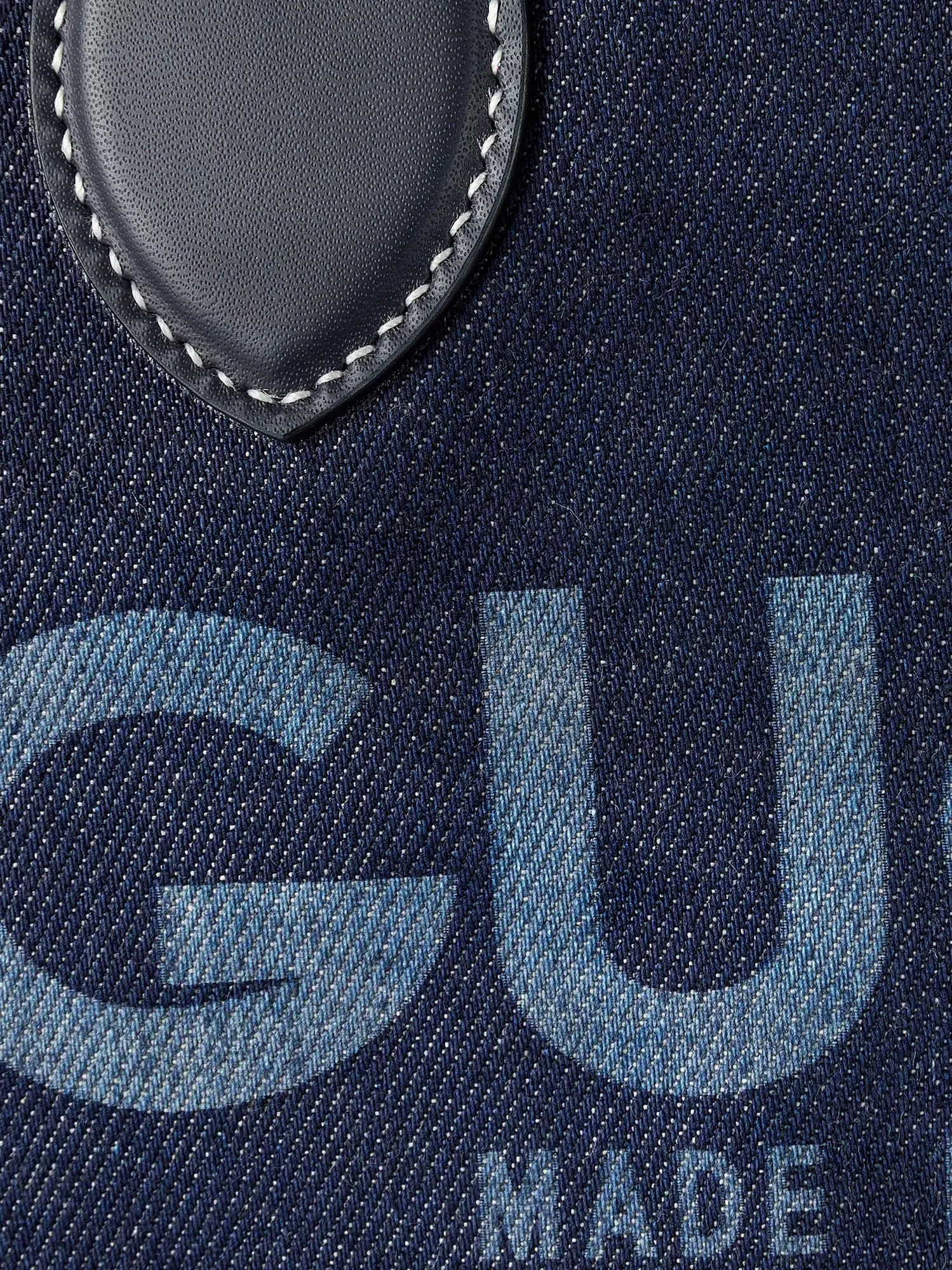 Gucci Totissima Denim Reversible Shopping Bag