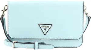 Guess Noelle Mini Crossbody Bag In Ice Blue For Women