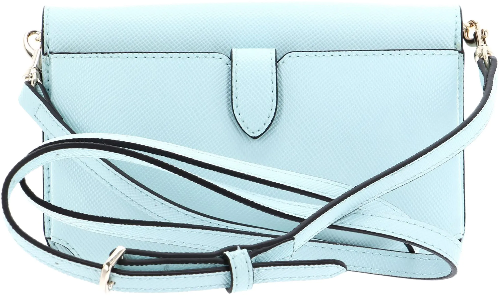 Guess Noelle Mini Crossbody Bag In Ice Blue For Women