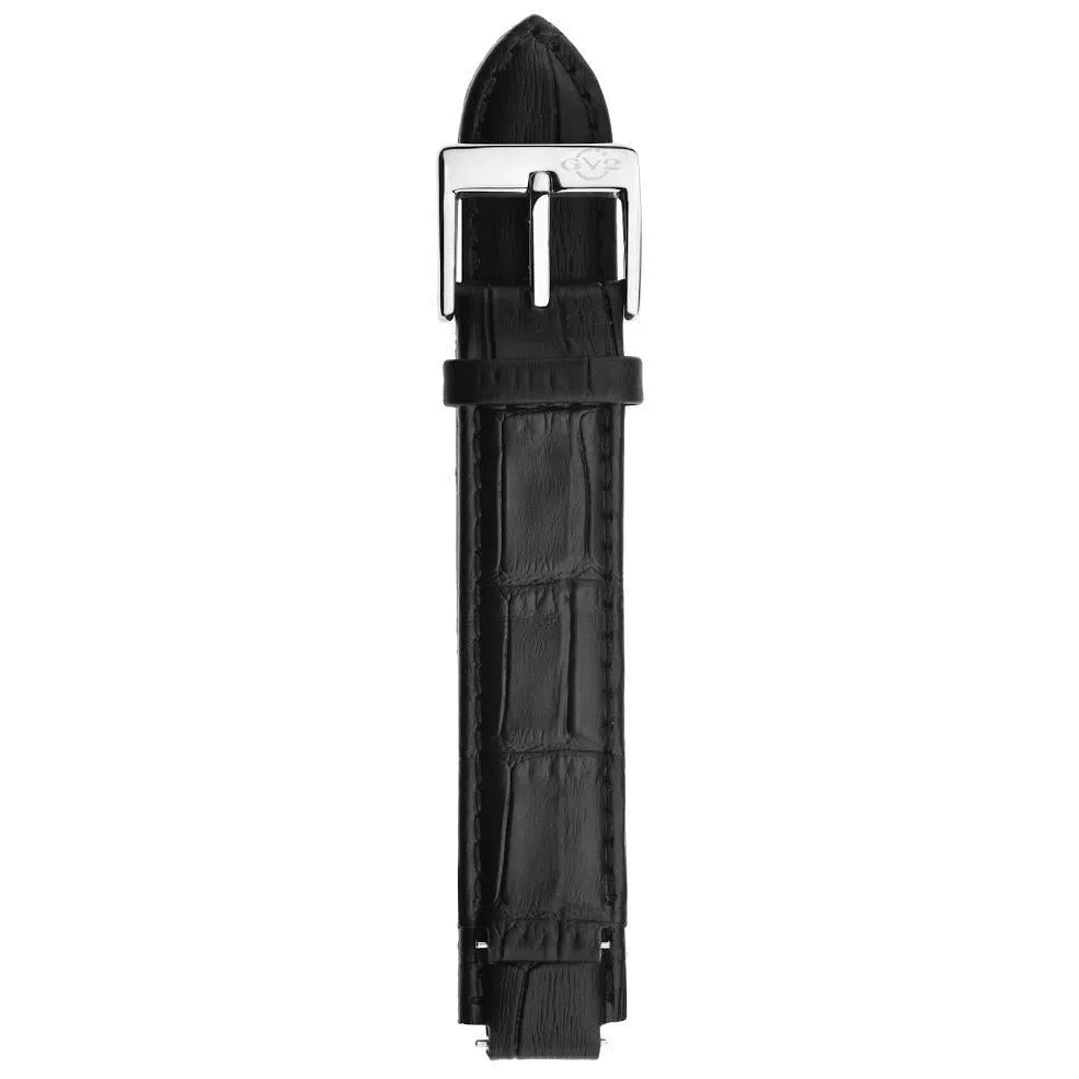 GV2 Astor Quick Release 12mm Handmade Alligator Pattern Strap