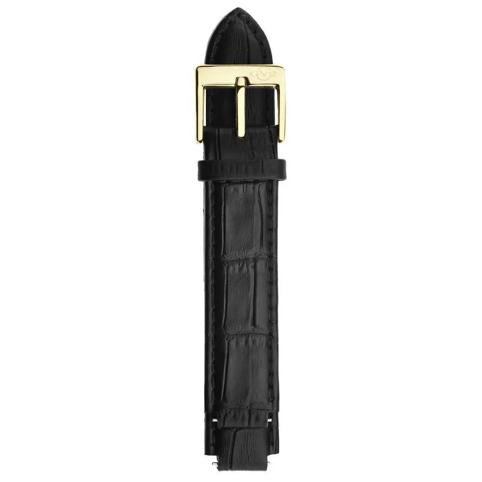 GV2 Astor Quick Release 12mm Handmade Alligator Pattern Strap