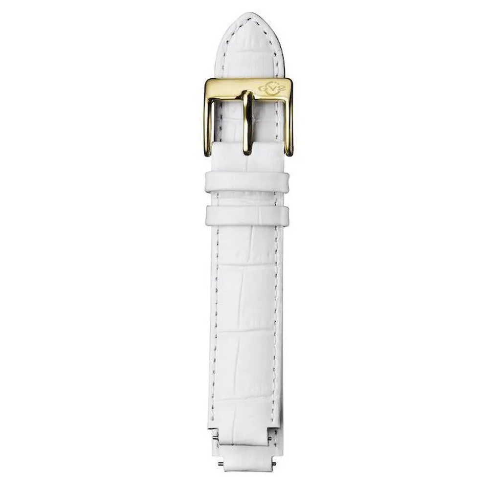 GV2 Astor Quick Release 12mm Handmade Alligator Pattern Strap