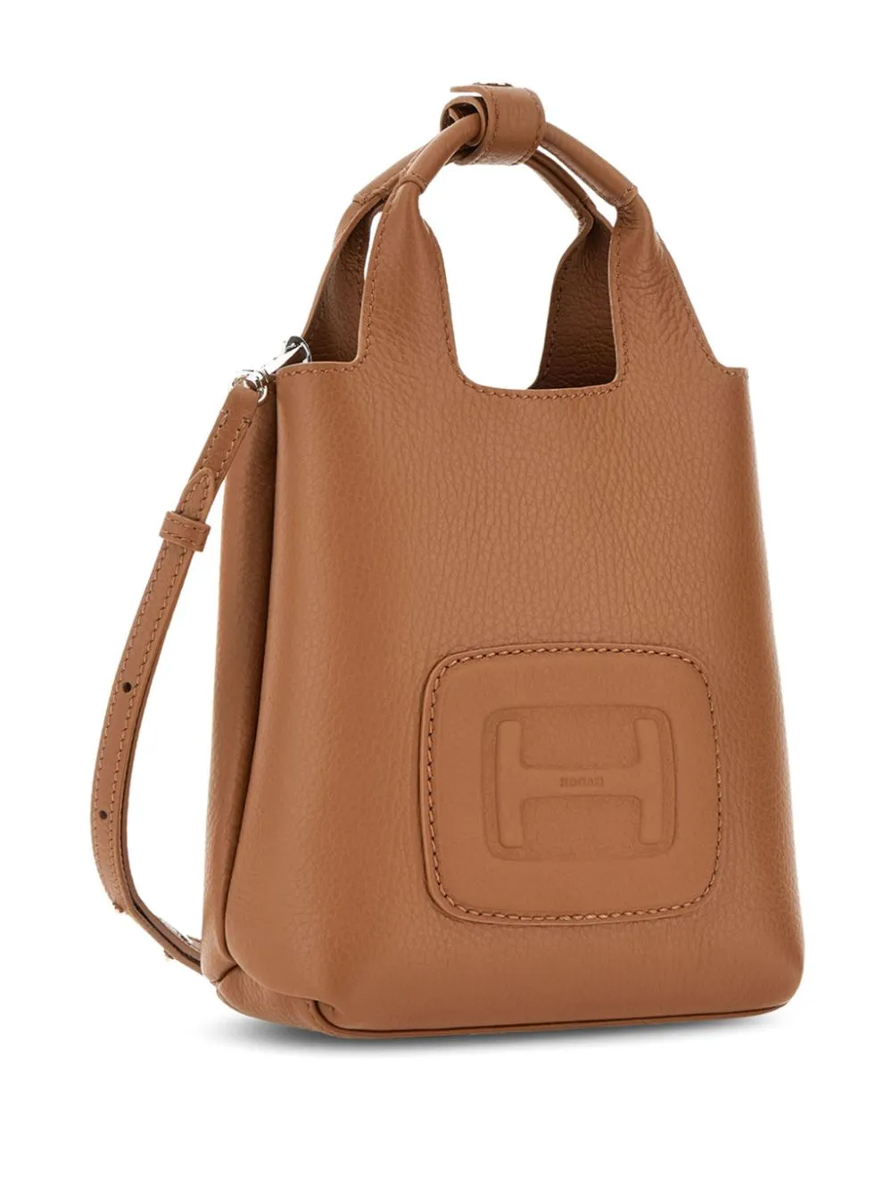 H-bag mini leather tote bag