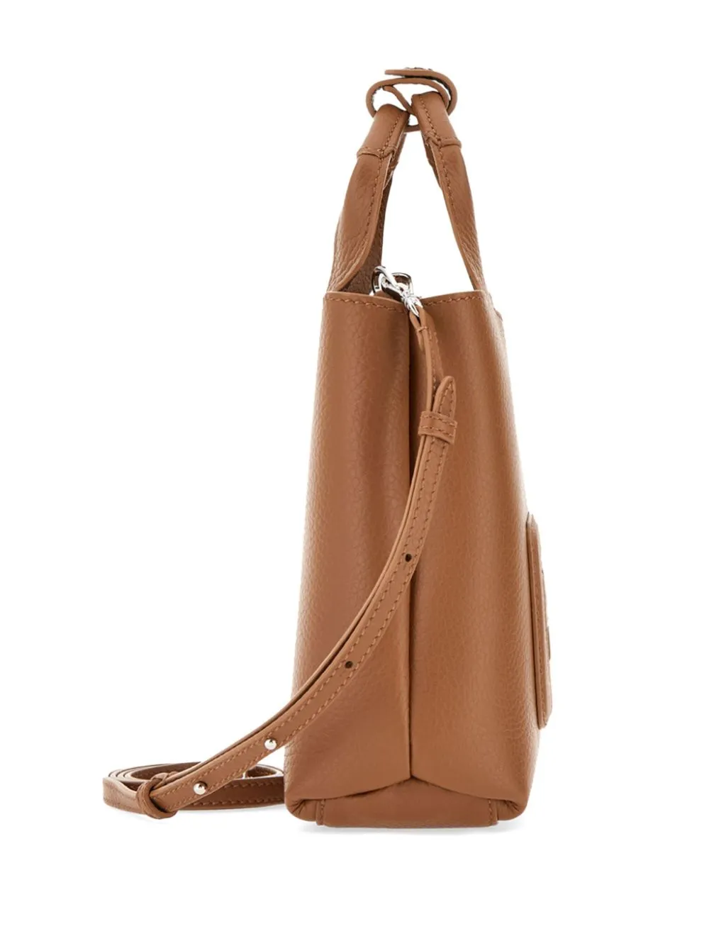 H-bag mini leather tote bag
