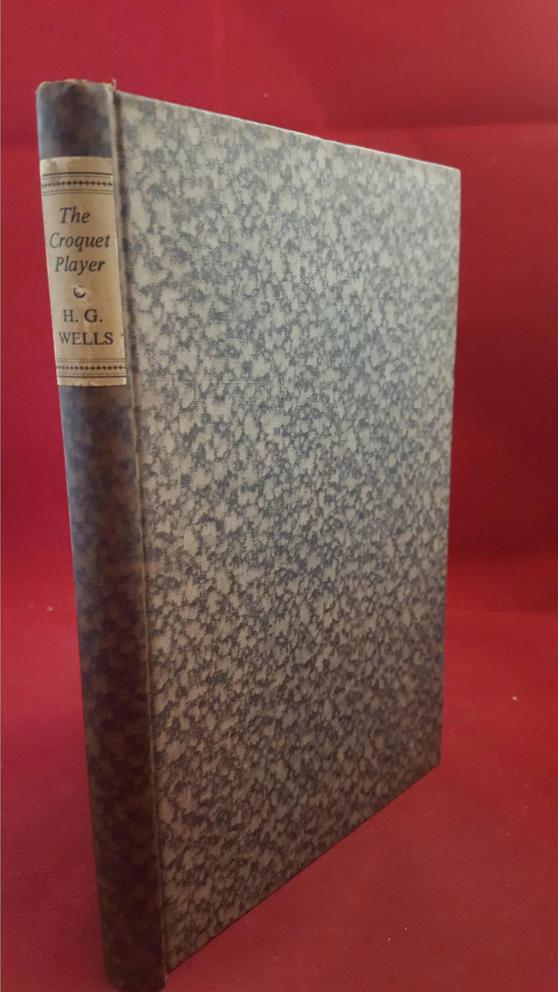 H G Wells - The Croquet Player, Chatto & Windus, 1936