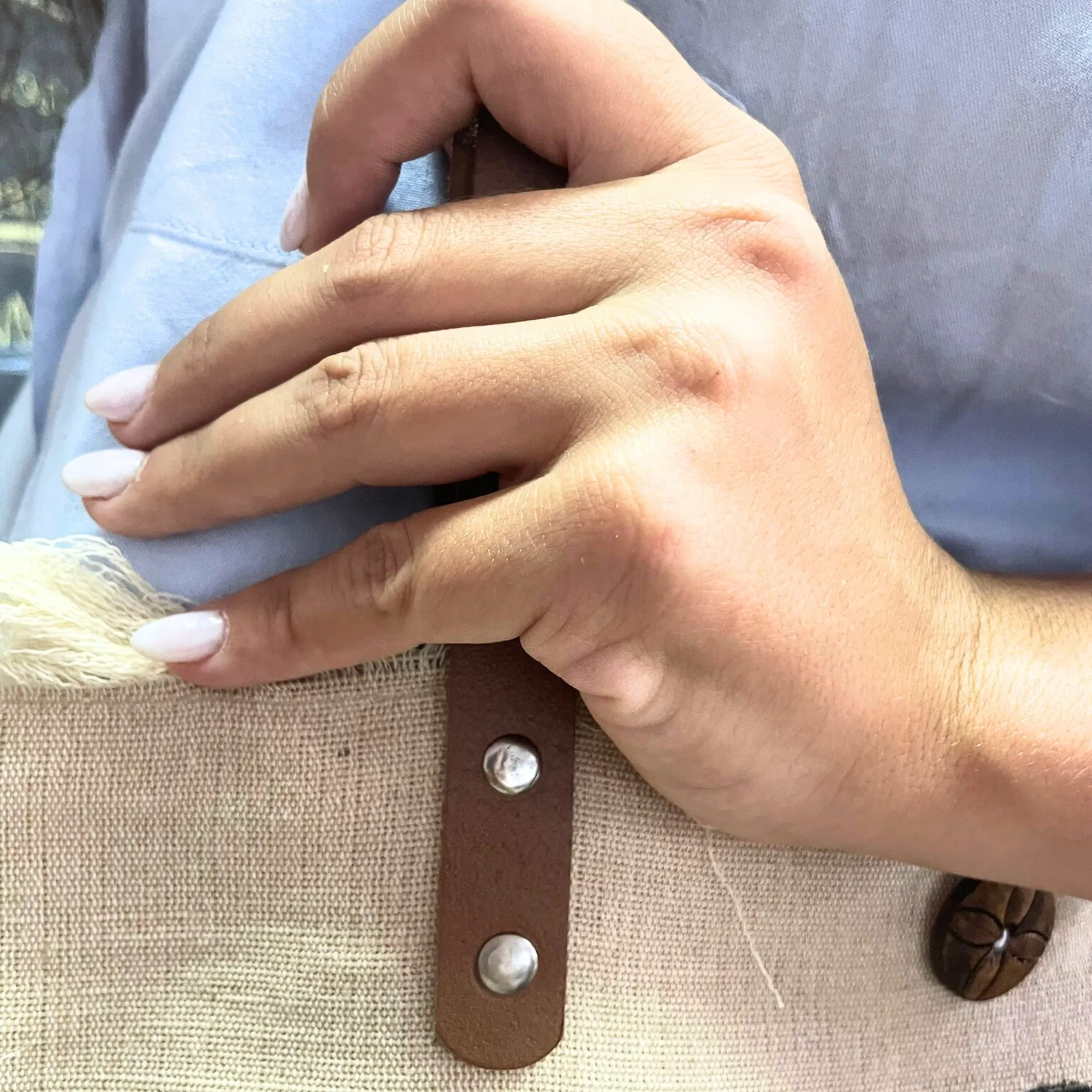 Handcrafted Natural Shoulder Bag
