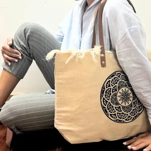 Handcrafted Natural Shoulder Bag