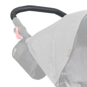 handle bar for urban jungle™ luxury herringbone (black leather)
