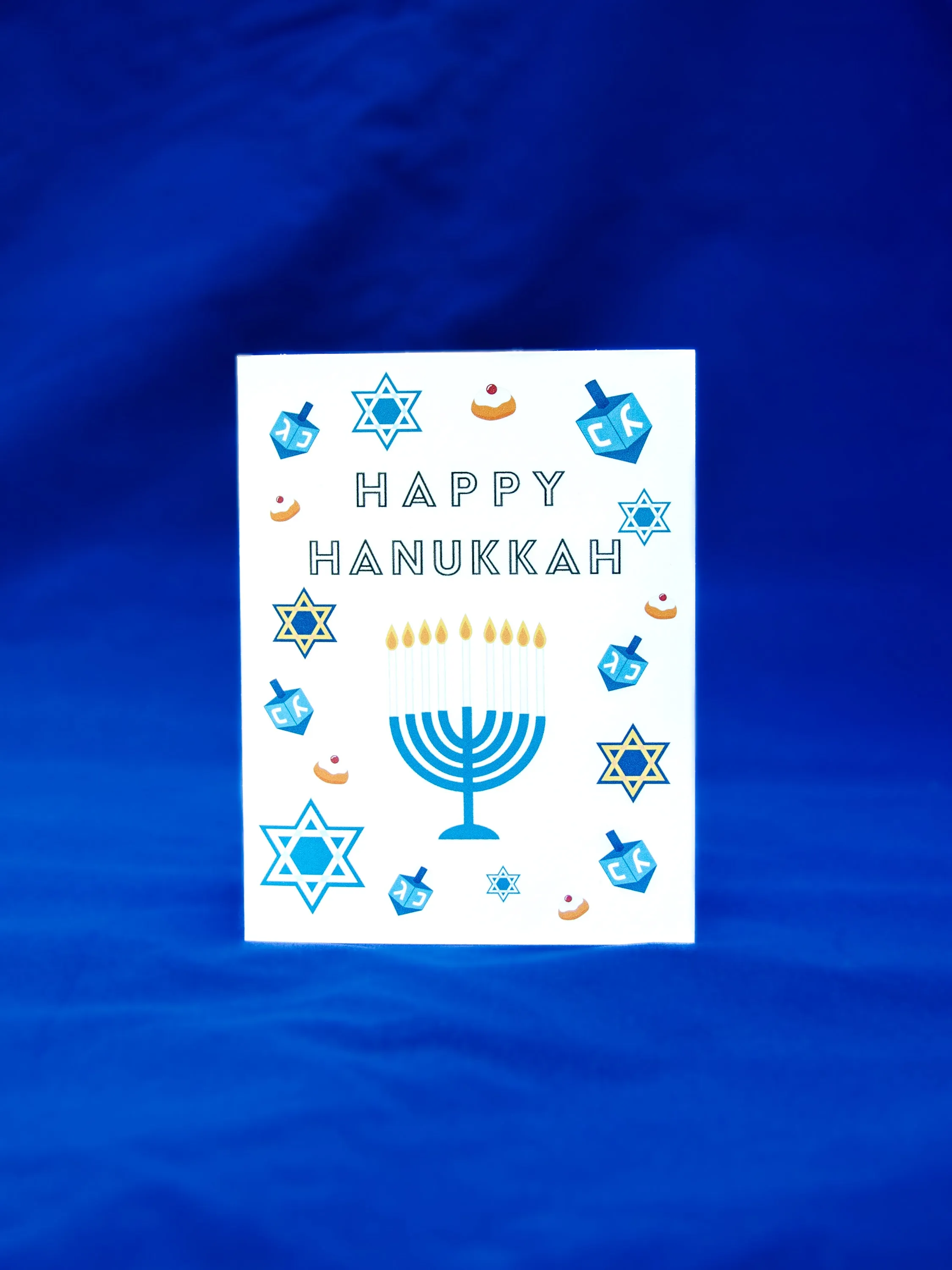 Happy Hanukkah Greeting Card