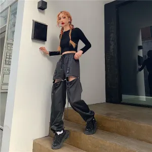 Harajuku detachable pants KF9100