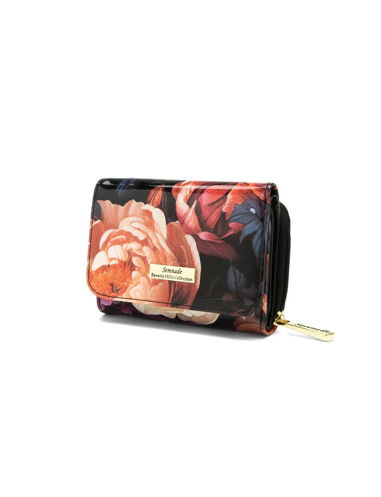 HARRIET SML PATENT LEATHER WALLET WITH RFID-WSF2803- NEW IN