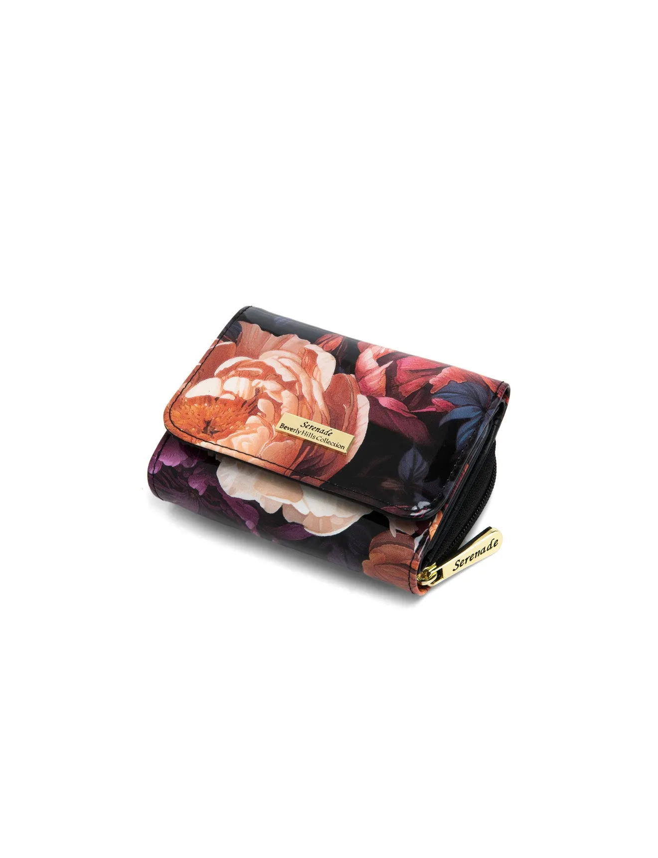 HARRIET SML PATENT LEATHER WALLET WITH RFID-WSF2803- NEW IN